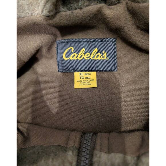 Cabelaās Wooltimate 4MOST Windshear Hunting Vest Menās XL Camo Wool Blend - Picture 5 of 11